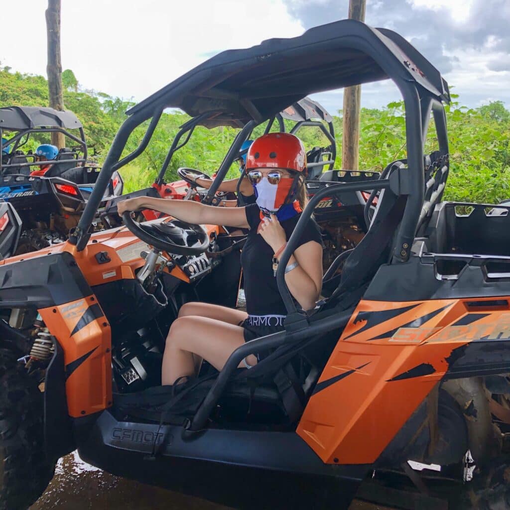 Marina Abbatiello in ATV