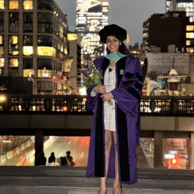 Riya Shah grauation photo scaled