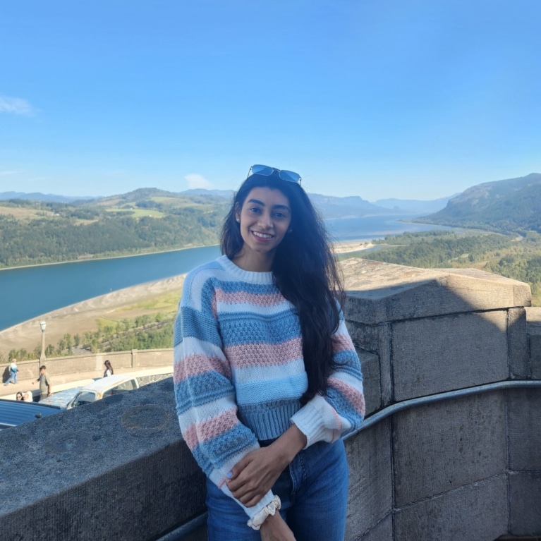 Riya Shah mountain shot scaled